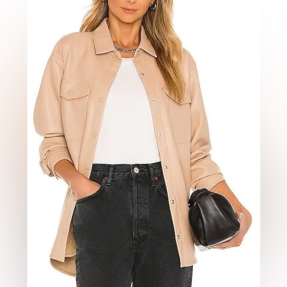 Bardot Beige Utility Jacket